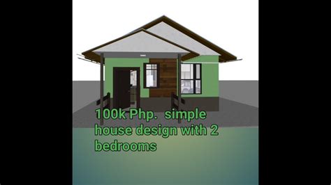 100k (simple house) half concrete & hardiflex (with 2  .